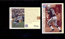 1993 QB Quarterback Legends GEORGE BLANDA Oakland Raiders "Feats" Card Mint