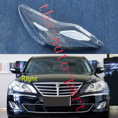 For Hyundai Genesis 2012-2014 Right Side Headlight Lens Cover Shell Housing Foto 1 de 4