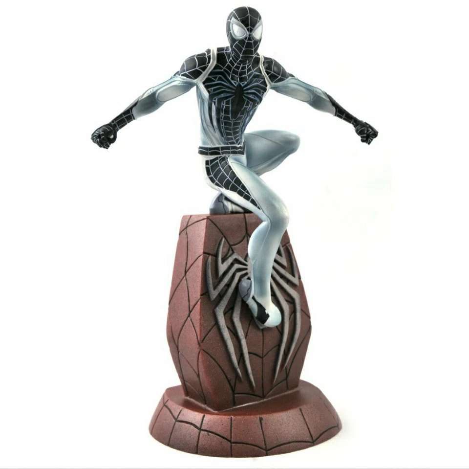 Spider-Man Playstation 4 Negativo Traje Versión Marvel Exclusivo Figura LE 3000 Foto 1 de 4