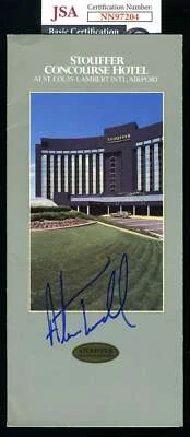 Alan Trammell JSA Coa Signed Brochure Autograph - Image 1 of 2