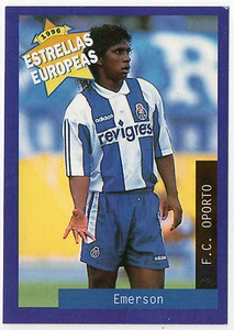 Tarjeta Panini 1996 Estrellas Europeas Edición Española Emerson Costa F.C. Oporto - Imagen 1 de 1