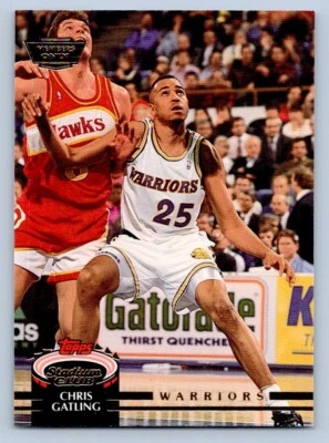 Chris Gatling 1992-93 Stadium Club Members Only #74 Golden State Warriors  - Image 1 of 2