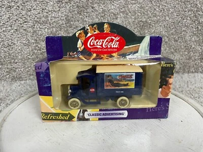 Lledo 1926 Coca Cola SL066001 Dennis Delivery Van Die Cast Vehicle Blue - Image 1 of 4