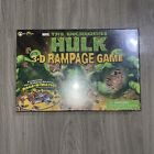 The Incredible Hulk 3D Rampage Board Game - Marvel- ROSE ART - 2003