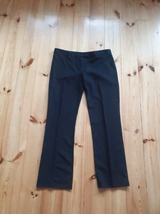 PAUL & JOE VGC Classic Wool Black Trousers Tailored Pants Ankle Length 42 12 40 - Picture 1 of 4