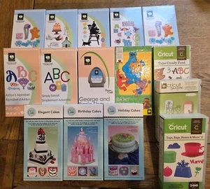 multiple cricut cartridges - Picture 1 of 30