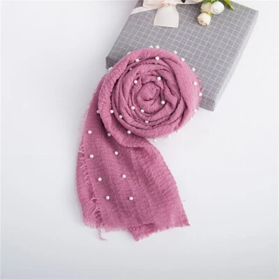 Baby Wraps Newborn Photography Props Blanket with Beads Solid Colors Headscarf - Image 1 of 4