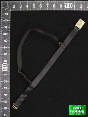 Escala 1:6 DID NS80175 EE. UU. Guerra Civil Unión Ejército - Cinturón Negro con Correa para el Hombro Foto 1 de 3