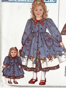 Vintage Daisy Kingdom Sewing Pattern uncut girls circle dress Pageant size 5-8 - Picture 1 of 9