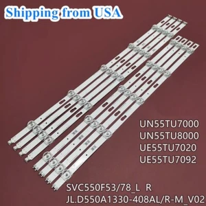 New LED Backlight(8)For UN55TU7000FXZA UN55TU8000FXZA UN55TU8200FXZA UE55AU7095U - Picture 1 of 13