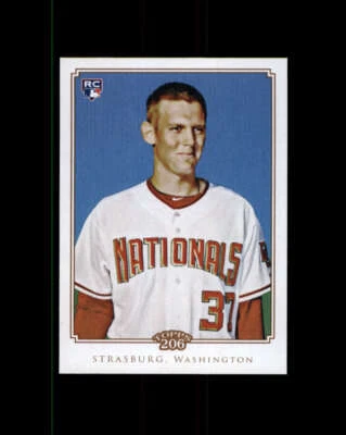 2010 Topps 206 #55 Stephen Strasburg RC (ref 165729) - Image 1 of 2