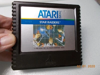 1982 Atari 5200 Game Star Raiders, not tested, no sleeve or box or book - Image 1 of 4