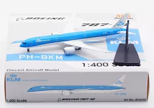 Aviación 1:400 KLM Dutch Airlines Boeing B787-10 Diecast Aircraft Modelo PH-BKM - Imagen 1 de 18