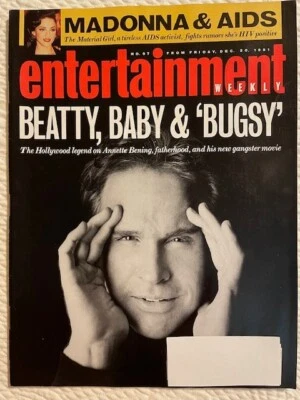 ENTERTAINMENT WEEKLY NO. 97 - DEC 20, 1991 - WARREN BEATTY, BABY & BUGSY - Image 1 of 4