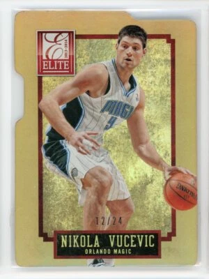 2013-14 Nikola Vucevic 12/24 Panini Elite Die-Cut  - Image 1 of 2