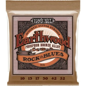 Ernie Ball 2151 Earthwood  Phosphor Bronze Acoustic strings 10-52 - Picture 1 of 2