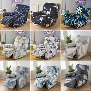 Recliner Chair Covers 4 Pieces Reclining Sofa Couch Stretch Slipcover Protector - Picture 1 of 51