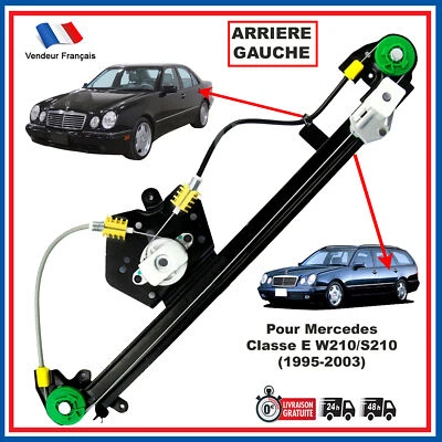 Leve Vitre Electrique Arriere Gauche MERCEDES CLASSE E 95-03 W210 = 2107301546 - Photo 1/4