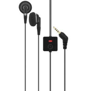 Motorola SYN1462B Premium Stereo 2,5 mm Pin Headset Freisprecheinrichtung - schwarz - Bild 1 von 4
