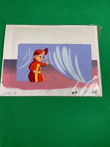 Vtg Rare Alvin and the Chipmunks Animation Art Drawing Painting Decor UNFRAMED - Picture 1 of 1