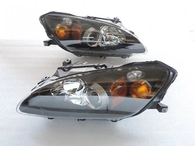 Projector Headlights Headlamps Amber Corner For 2004~05~06~2009 Honda S2000 AP2 - Image 1 of 4