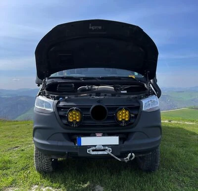 Passend für Mercedes Sprinter W907 Haubenlifter Haubendämpfer Lifter Dämpfer Set - Bild 1 von 4