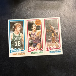 Dave Cowens Paul Westphal Jamaal Wilkes Boston Celtics 1980 81 Topps  Cb5