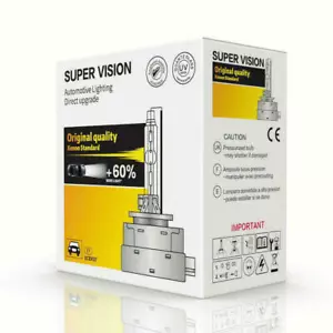 Extremely Bright 8000K Ice White Color D1S HID XENON Headlights - Pack of 2 - Picture 1 of 9