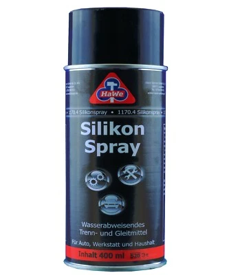 HAWE Silikonspray, wasserabweisendes Trenn und Gleitmittel, für Auto, Werkstatt