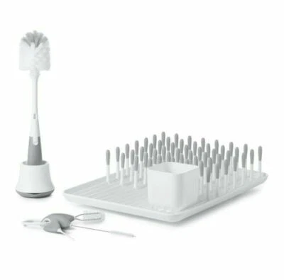 OXO Tot Bottle & Cup Cleaning Set, White & Gray - Image 1 of 4