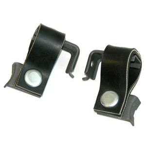 Exhaust Tail Pipe Hanger Support For Chrome Tips 1964-67 Oldsmobile Cutlass 2pc - Picture 1 of 9