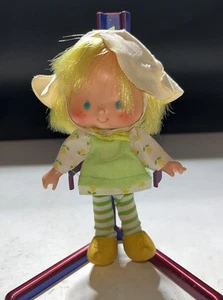 Vintage 1980s Strawberry Shortcake Mint Tulip Doll With Shoes And Hat, Kenner - Bild 1 von 6