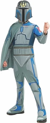 Rubie's Costume Co Star Wars Boys H/S Pre Vizsla Costume (883992-M) - Image 1 of 3