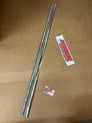 Mopar B Body 1968-70 Belt Line Molding Stainless Chrome Trim GTX   Door HT Pair - Image 1 of 4