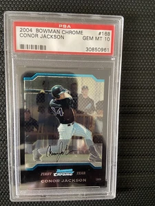 2004 Bowman Chrome Conor Jackson #168 Psa 10 - Bild 1 von 2