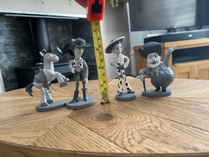Toy Story Black And White Figures. Limited Edition. Stinky Pete Etc - Picture 1 of 14