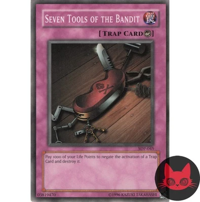 Yugioh Seven Tools of the Bandit SDP-045 Common NM - Image 1 of 2
