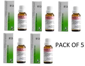 5xDr. Reckeweg R13 Piles Hemorrhoids Relief Drops 22ml | Natural Pain Support - Picture 1 of 4