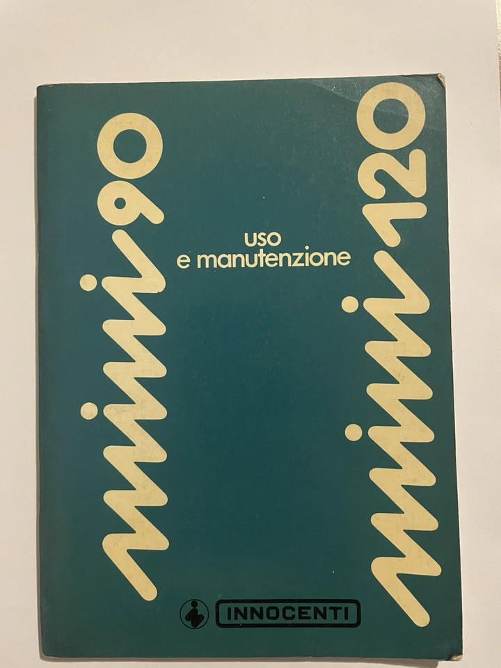 Innocenti Mini manuale uso e manutenzione Mini 90 Mini 120 - Immagine 1 di 1