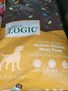 Nature's Logic chicken meal feast 25 lb 12/25 exp free ship see note - Picture 1 of 1