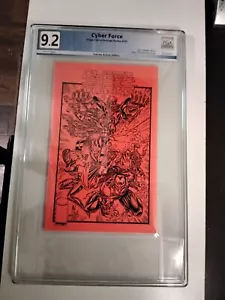Cyberforce Preview Red Ashcan 1992 PGX 9.2 - Picture 1 of 3