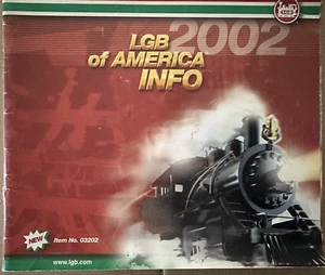 2002 LGB of America Catalog - English text - 68 pages - Picture 1 of 11