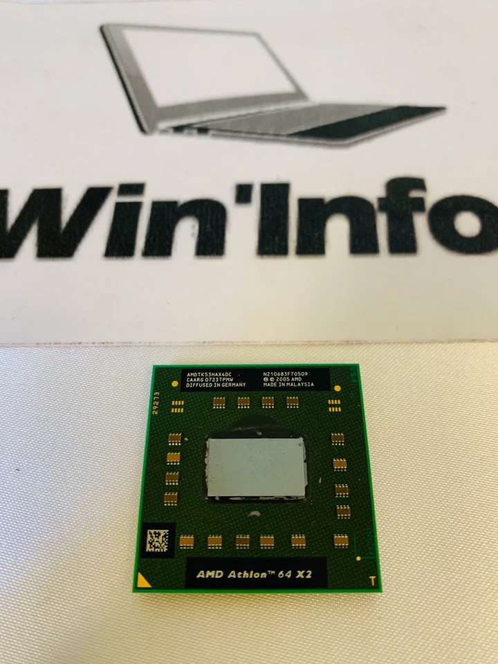 Processor CPU AMD Athlon 64 X2 1,7Ghz AMDTK53HAX4DC HP Pavilion DV6500 DV6511ef - Image 1 of 1