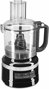 NIB KitchenAid KFP0718OB Food Processor Stainless Steel, 7 cup, Onyx Black - Picture 1 of 4