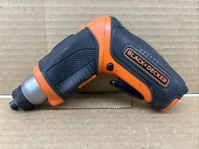 BLACK+DECKER BDCS40BI 4-Volt MAX* Lithium  Screwdriver TESTED (no charger) - Image 1 of 2