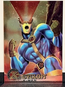 1995 Fleer Ultra X-MEN Cyclops Promo Chromium Trading Cards - Picture 1 of 2