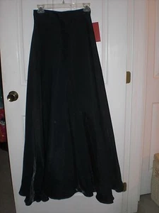 JS Collection Long Formal Black Skirt Size 6 NWT - Picture 1 of 4
