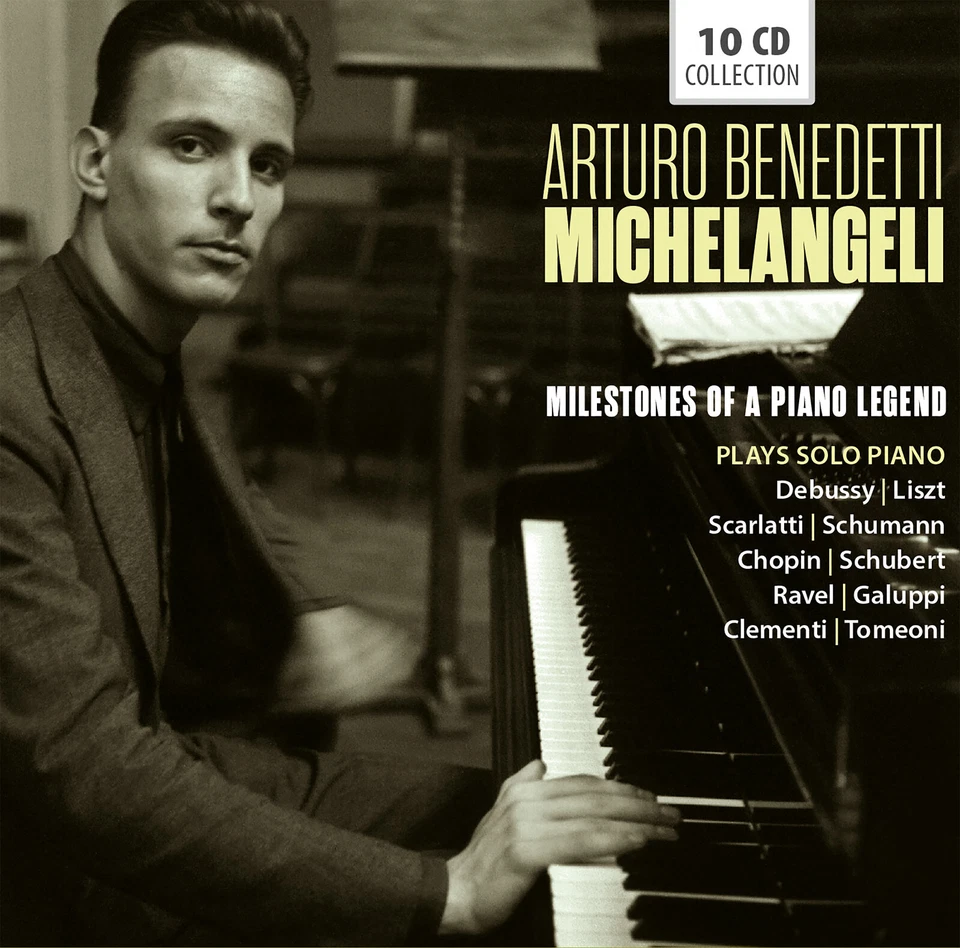 ARTURO BENEDETTI MICHELANGELI Milestones of a Piano Legend 10CD BOXSET NEW - Image 1 of 1