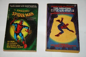 Amazing Spider-man Mayhem in Manhattan! Collector's Album! F! Pocket Book! 1966! - Picture 1 of 5