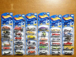 Hot Wheels, 2001 FIRST EDITIONS, Complete Set 1-36, New on Cards - NICE! LOOK! - Picture 1 of 2